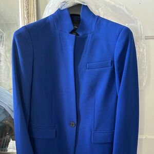 J.crew Regent Blazer in four season stretch royal blue 6